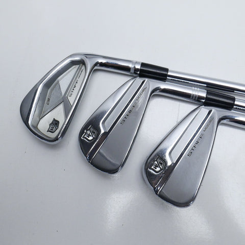 Used Wilson Staff Model CB & MB Combo Set Iron Set / 5 - PW / X-Stiff Flex