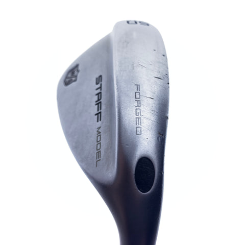 Used Wilson Staff Model Forged Brushed Steel Gap Wedge/50.0 Degrees/Regular Flex