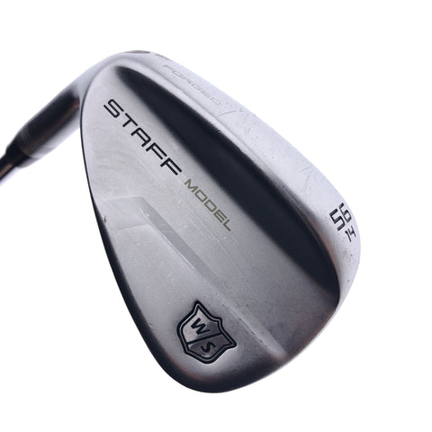 Used Wilson Staff Model Forged Brushed Steel Sand Wedge /56.0 Degrees/Stiff Flex