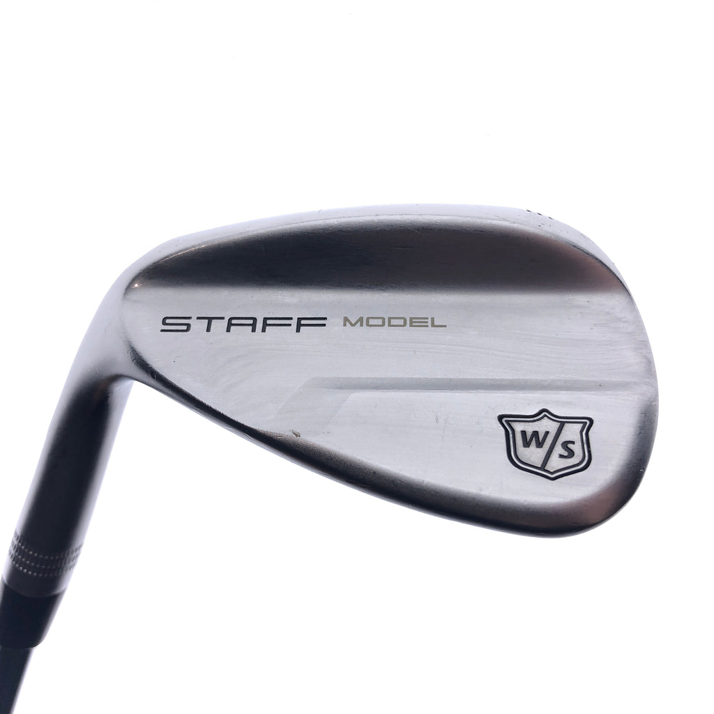 Used Wilson Staff Model Forged Brushed Steel Sand Wedge /56.0 Degrees/Stiff Flex