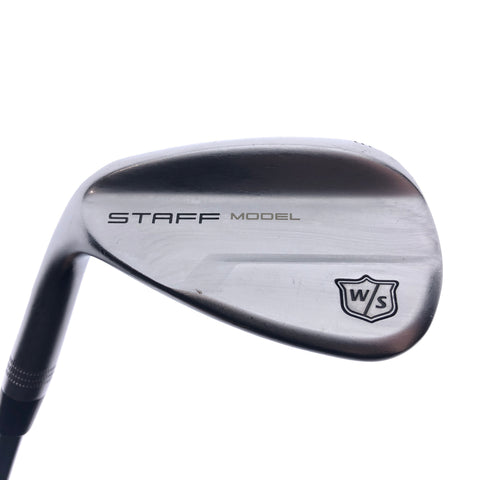 Used Wilson Staff Model Forged Brushed Steel Sand Wedge /56.0 Degrees/Stiff Flex