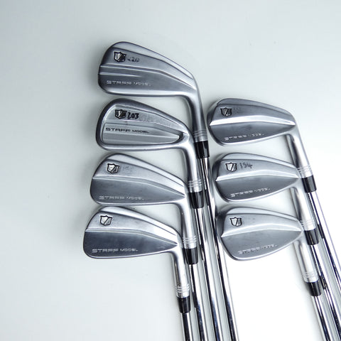 Used Wilson Staff Model XB CB & MB Combo Iron Set / 4 - PW / Stiff Flex