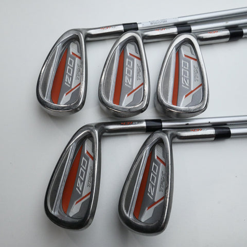 Used Wilson TPX 1200 Iron Set / 7 - SW / Ladies Flex