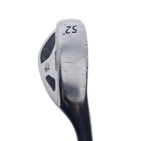 Used Wilson Tw9 Chrome Gap Wedge / 52.0 Degrees / Wedge Flex