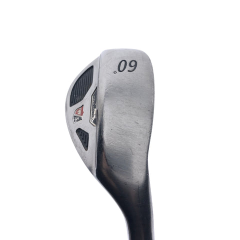 Used Wilson Tw9 Chrome Lob Wedge / 60.0 Degrees / Wedge Flex