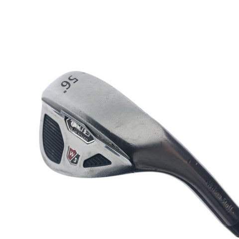 Used Wilson Tw9 Chrome Sand Wedge / 56.0 Degrees / Wedge Flex