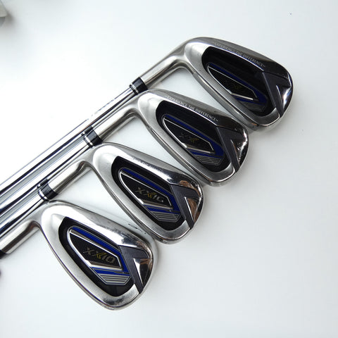 Used XXIO 12 Iron Set / 6 - SW + AW / Regular Flex / Left-Handed