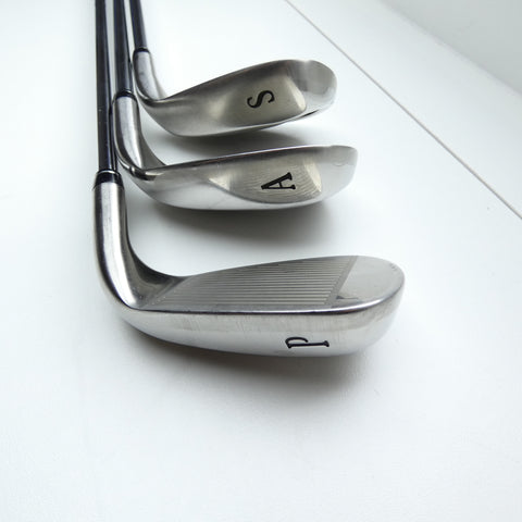 Used XXIO 12 Iron Set / 6 - SW + AW / Regular Flex / Left-Handed