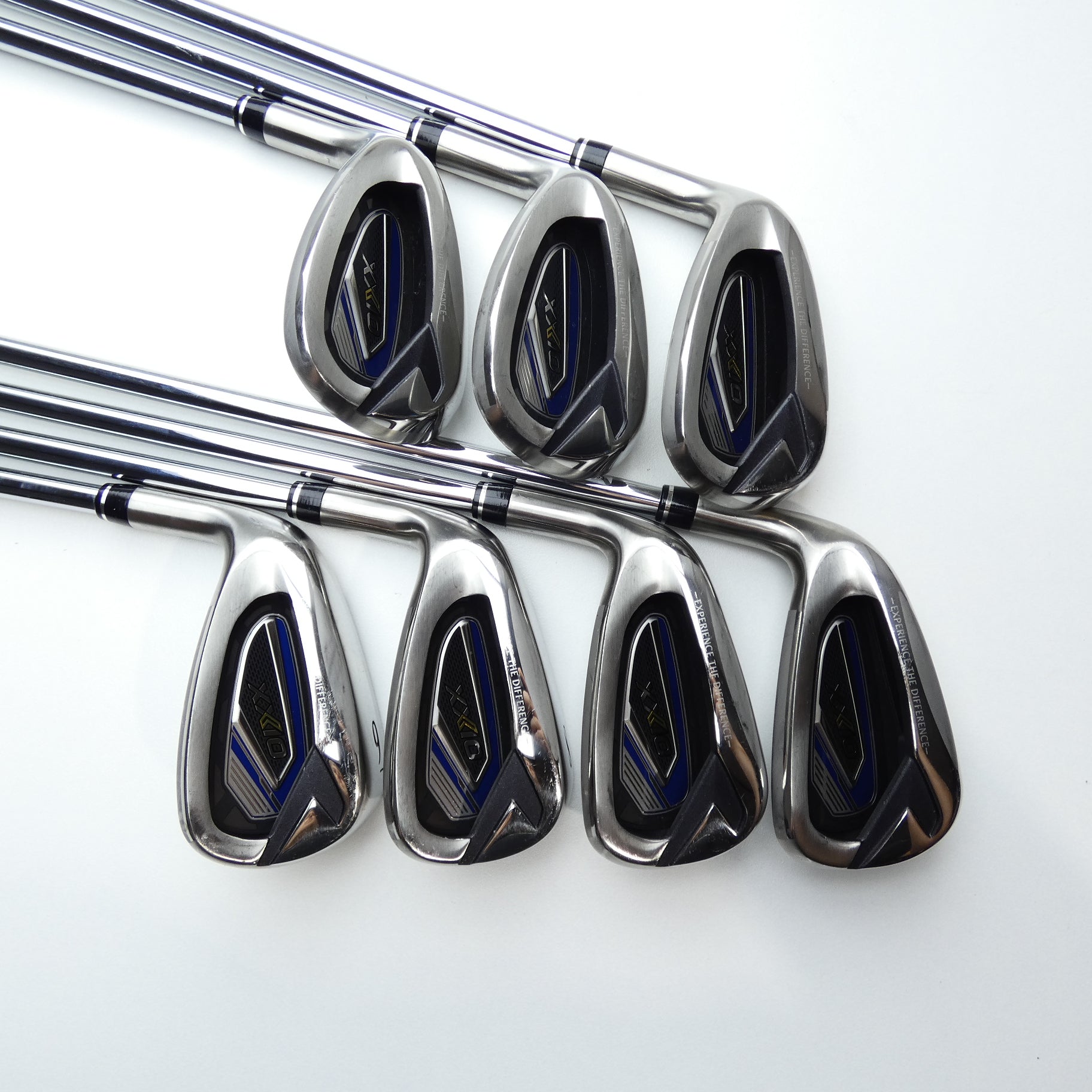 Used XXIO 12 Iron Set / 6 - SW + AW / Regular Flex / Left-Handed