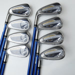 Used XXIO 13 Iron Set / 5 - SW + AW / Regular Flex / Left-Handed