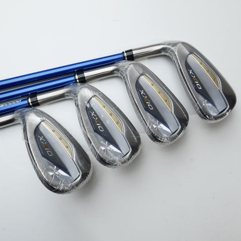 Used XXIO 13 Iron Set / 5 - SW + AW / Regular Flex / Left-Handed