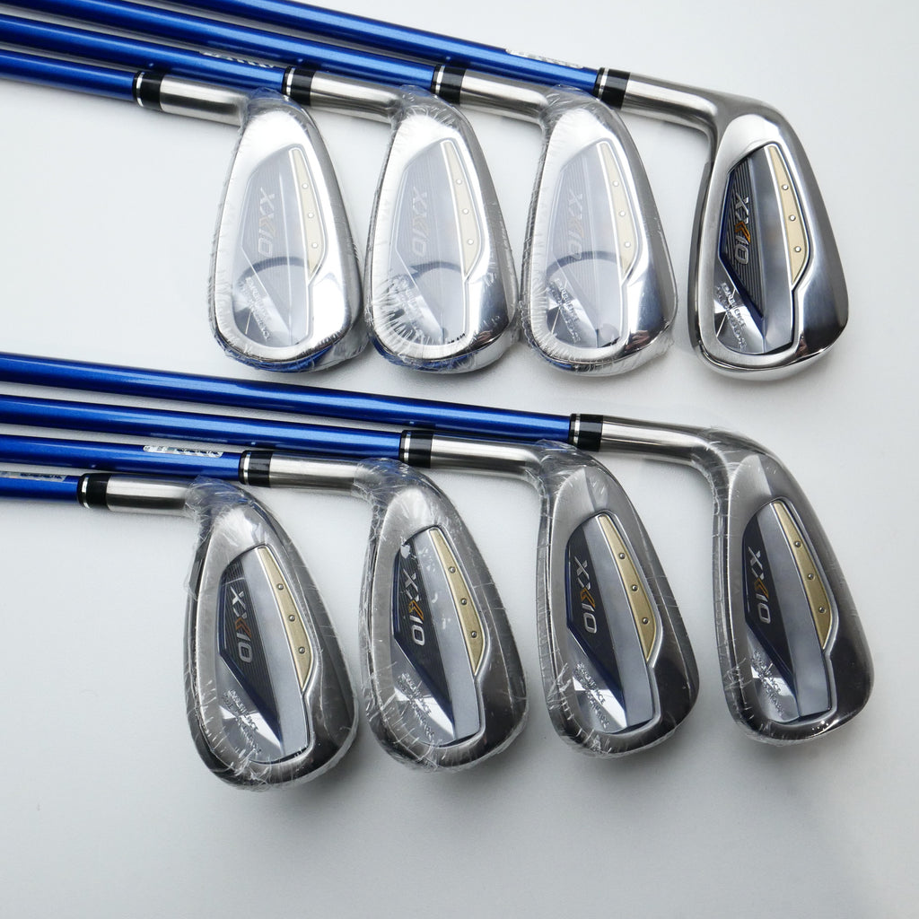 Used XXIO 13 Iron Set / 5 - SW + AW / Regular Flex / Left-Handed