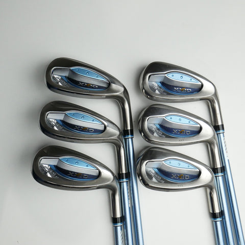Used XXIO 13 Iron Set / 7 - SW + AW / Ladies Flex