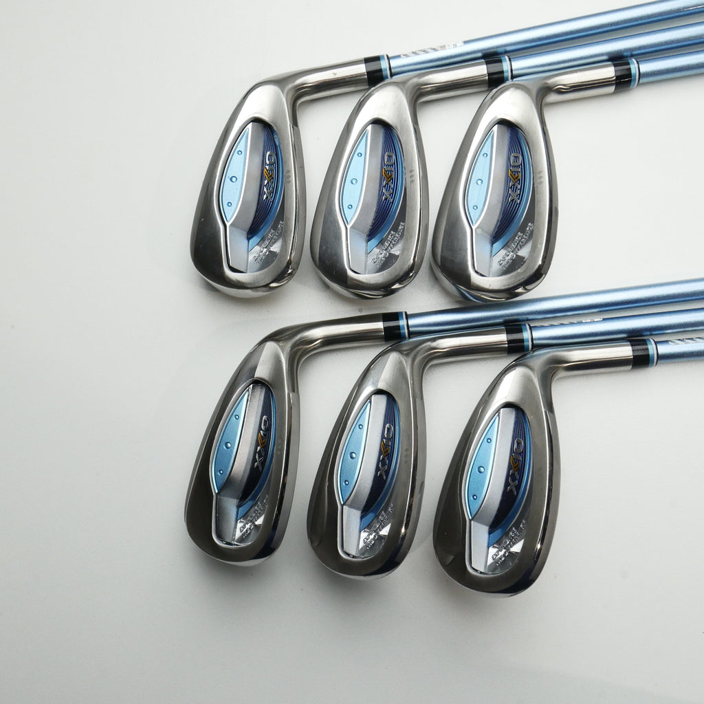 Used XXIO 13 Iron Set / 7 - SW + AW / Ladies Flex
