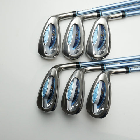 Used XXIO 13 Iron Set / 7 - SW + AW / Ladies Flex