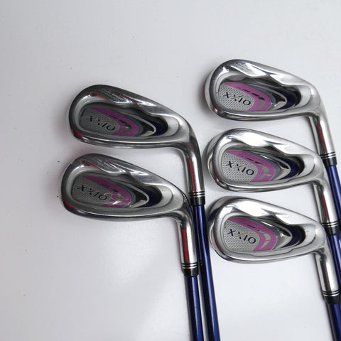 Used XXIO 9 Iron Set / 6 - PW / Ladies Flex