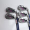 Used XXIO 9 Iron Set / 6 - PW / Ladies Flex