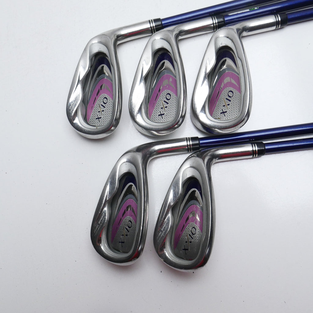 Used XXIO 9 Iron Set / 6 - PW / Ladies Flex