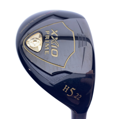 Used XXIO Prime 12 5 Hybrid / 22.0 Degrees / Soft Regular Flex