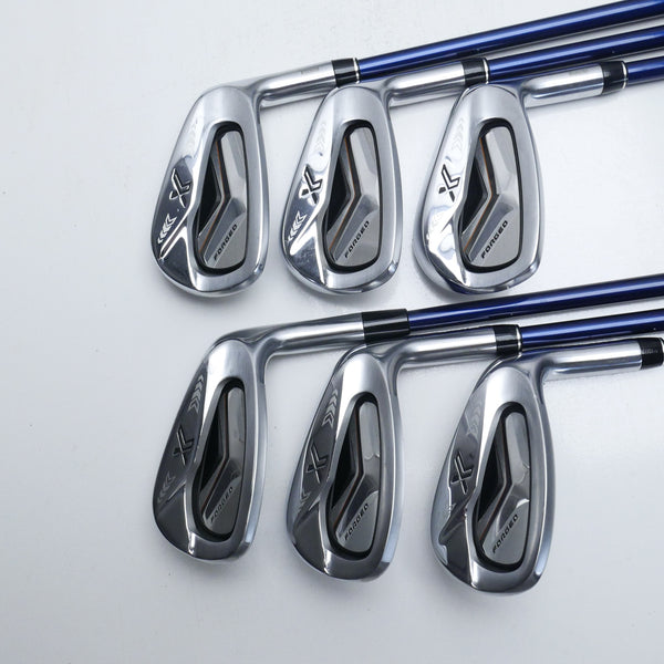 Used XXIO X Forged Iron Set / 7 - SW + AW / Stiff Flex