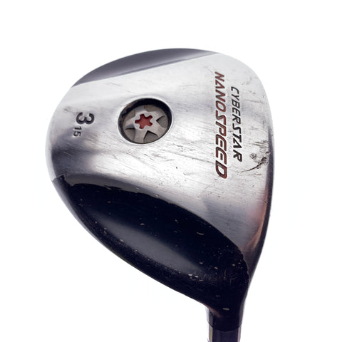 Used Yonex Cyberstar Nanospeed 3 Fairway Wood / 15 Degrees / Regular Flex