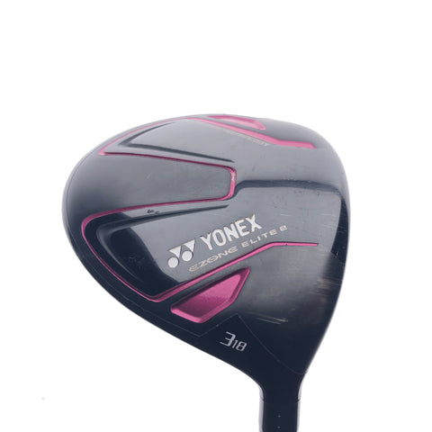 Used Yonex Ezone Elite 2 3 Fairway Wood / 18 Degrees / Ladies Flex