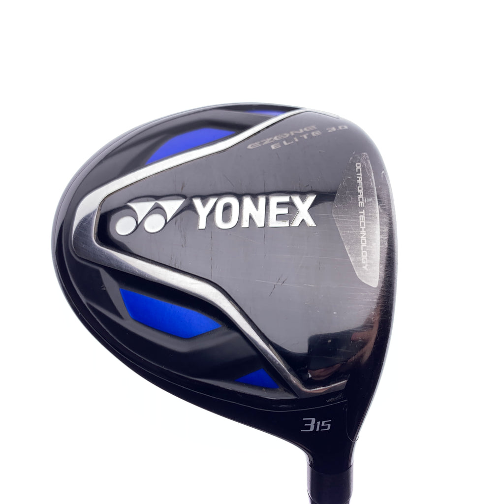 Used Yonex Ezone Elite 3.0 3 Fairway Wood / 15 Degrees / Stiff Flex