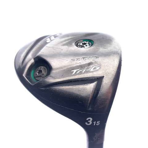 Used Yonex Ezone Tri G 5 Fairway Wood / 18 Degrees / Lite Flex