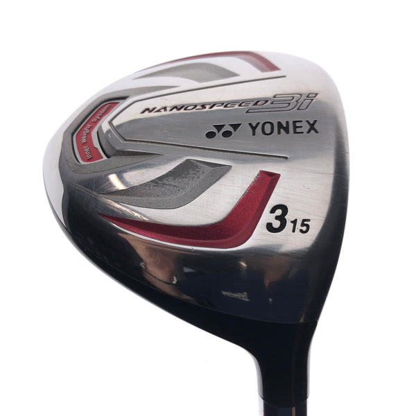 Used Yonex Nanospeed 3i 3 Fairway Wood / 15 Degrees / Lite Flex