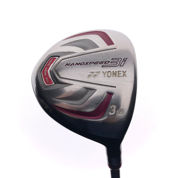 Used Yonex Nanospeed 3i 3 Fairway Wood / 18 Degrees / Ladies Flex