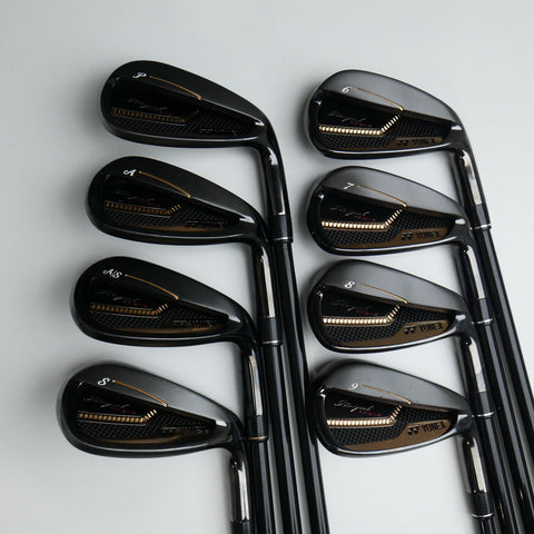 Used Yonex Royal EZONE Iron Set / 6 - SW + AW + GW / Soft Regular Flex