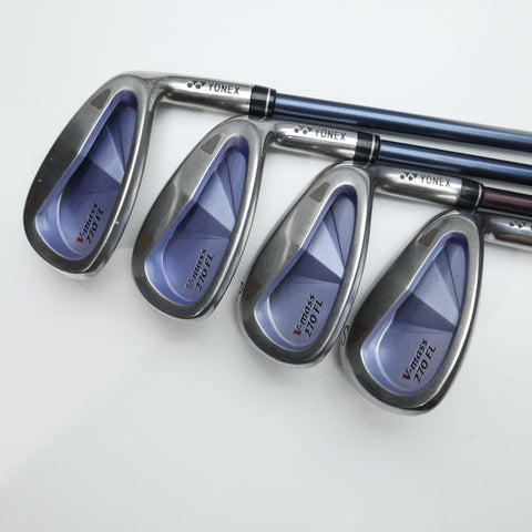 Used Yonex V Mass 270 FL Iron Set / 4 - SW / Ladies Flex