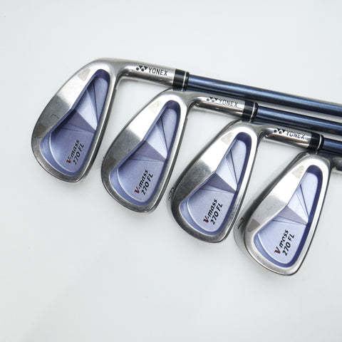 Used Yonex V Mass 270 FL Iron Set / 4 - SW / Ladies Flex