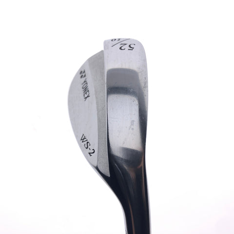 Used Yonex WS-2 2019 Gap Wedge / 52.0 Degrees / Stiff Flex