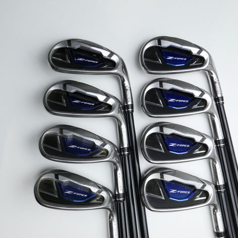 Used Yonex Z Force Iron Set / 5 - SW + AW / Regular Flex