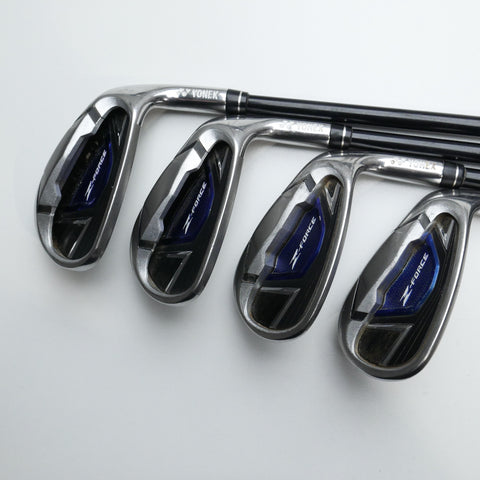 Used Yonex Z Force Iron Set / 5 - SW + AW / Regular Flex