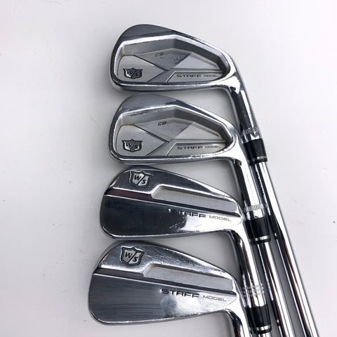 Wilson Staff Model CB / Blade Combo Iron Set / 4 - PW / Dynamic Gold X100 X-Flex