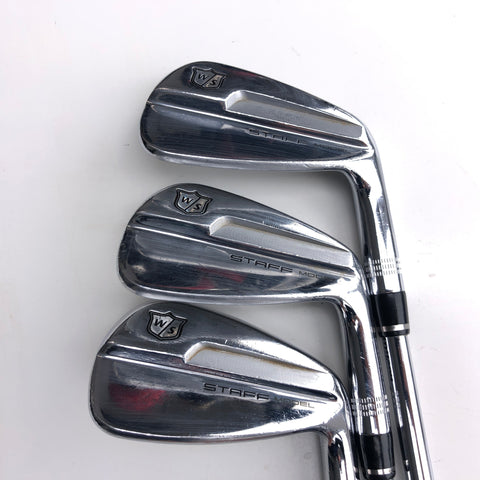 Wilson Staff Model CB / Blade Combo Iron Set / 4 - PW / Dynamic Gold X100 X-Flex