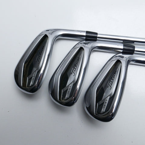 Used Titleist T300 2021 Iron Set / 5 - PW + 48° / Stiff Flex