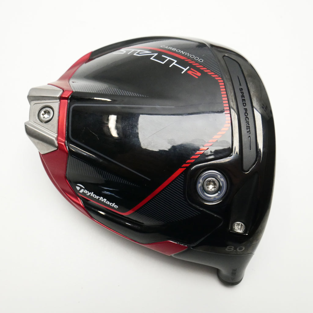 Used TOUR ISSUE TaylorMade Stealth 2 Driver Head / 8.0 Degrees - Replay Golf 