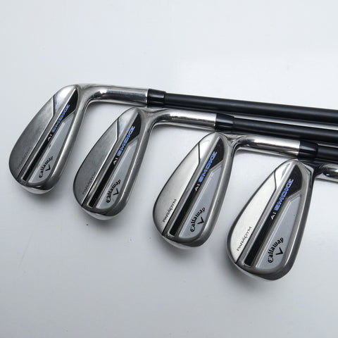 Used Callaway Paradym Ai Smoke Iron Set / 5 - PW + GW + AW / Regular Flex