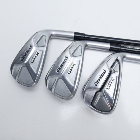 Used Cleveland Launcher UHX Iron Set / 6 - PW + DW / Regular Flex