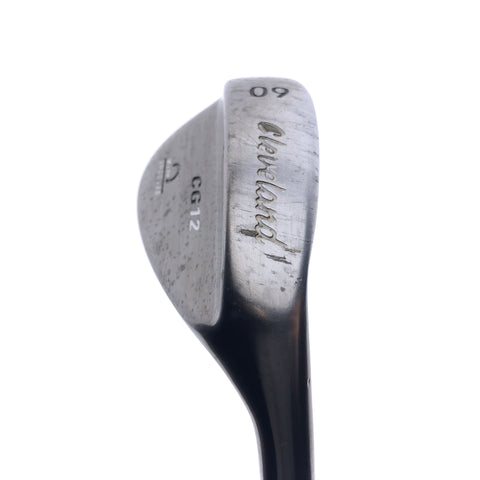 Used Cleveland CG12 Black Pearl Lob Wedge / 60.0 Degrees / Wedge Flex - Replay Golf 