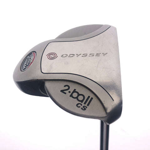 Used Odyssey White Hot 2-Ball Center Shaft Putter / 35.0 Inches / Left ...