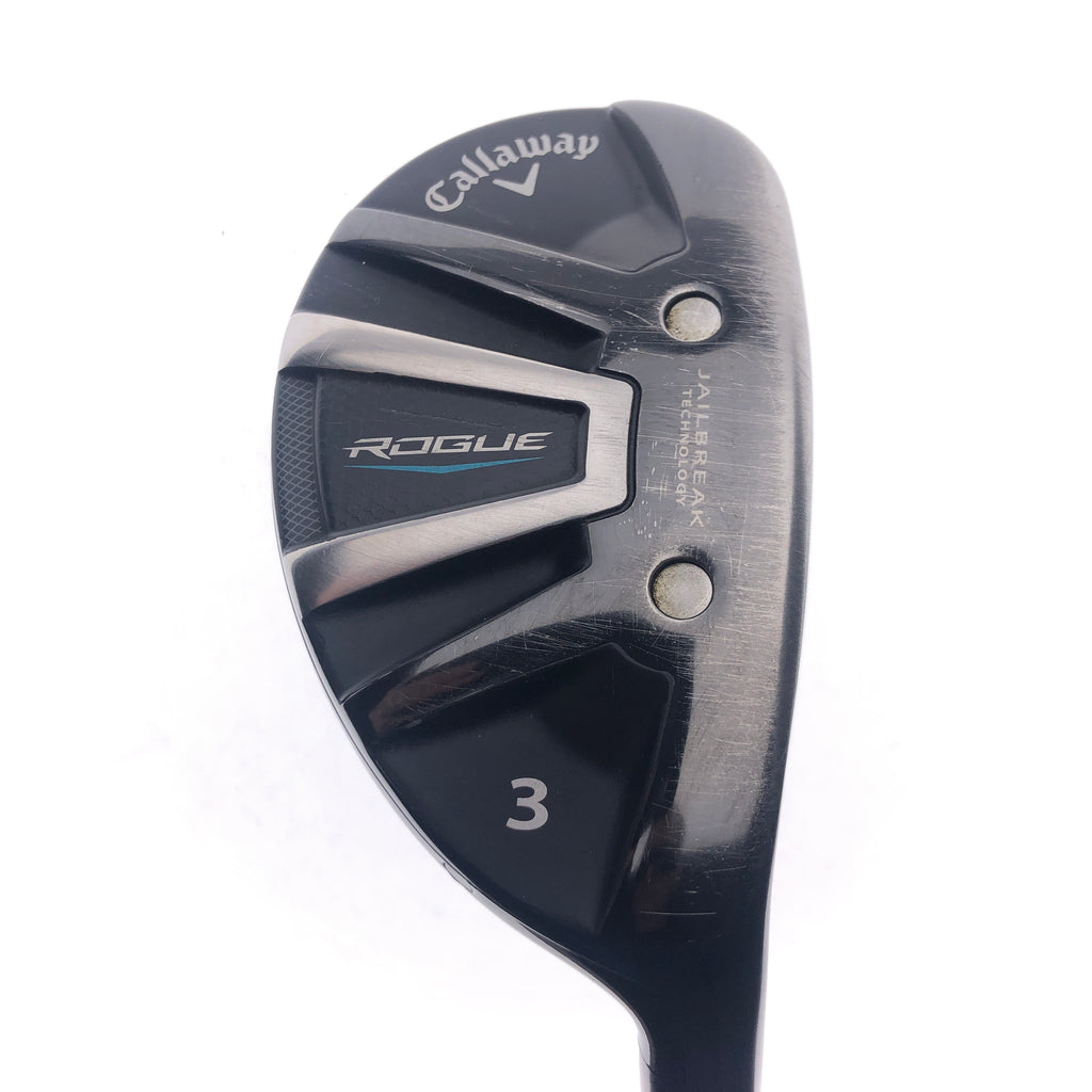 Used Callaway Rogue 3 Hybrid / 19 Degrees / Stiff Flex