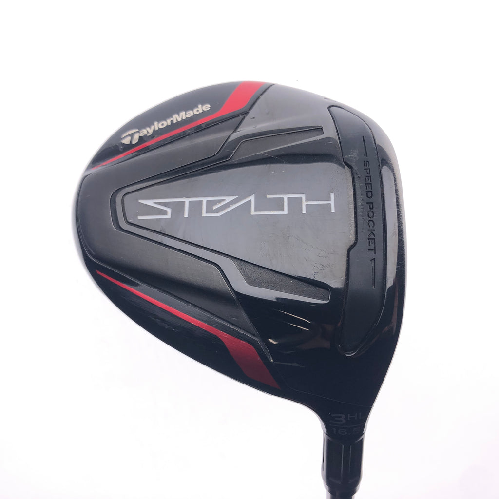 Used TaylorMade Stealth 3 HL Fairway Wood / 16.5 Degrees / Stiff Flex ...