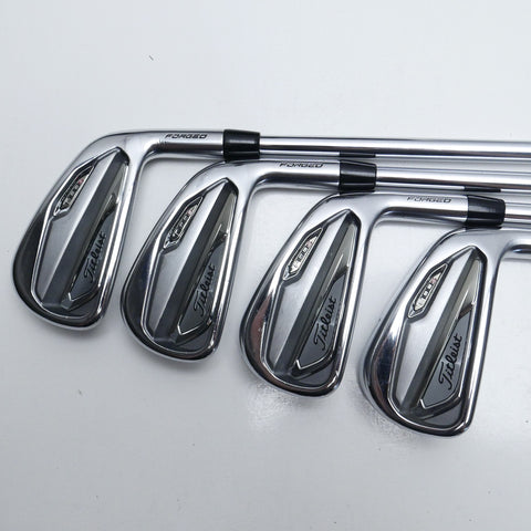 Used Titleist T100S Iron Set / 4 - PW / Stiff Flex