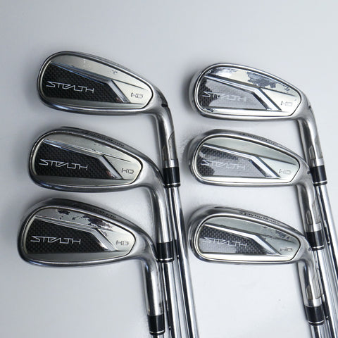 Used TaylorMade Stealth HD Iron Set / 5 - PW / Regular Flex