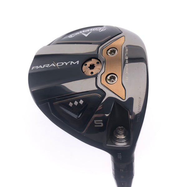 Used TOUR ISSUE Callaway Paradym Triple Diamond 5 Fairway Wood / 18 Deg / TX