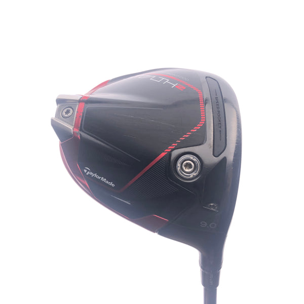 Used TaylorMade Stealth 2 Driver / 9.0 Degrees / Stiff Flex